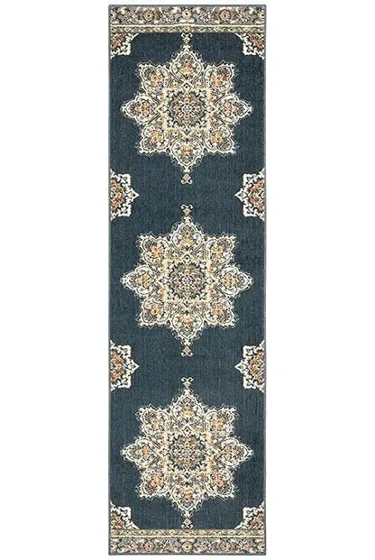 Fiona 5570X Blue/Beige Rug