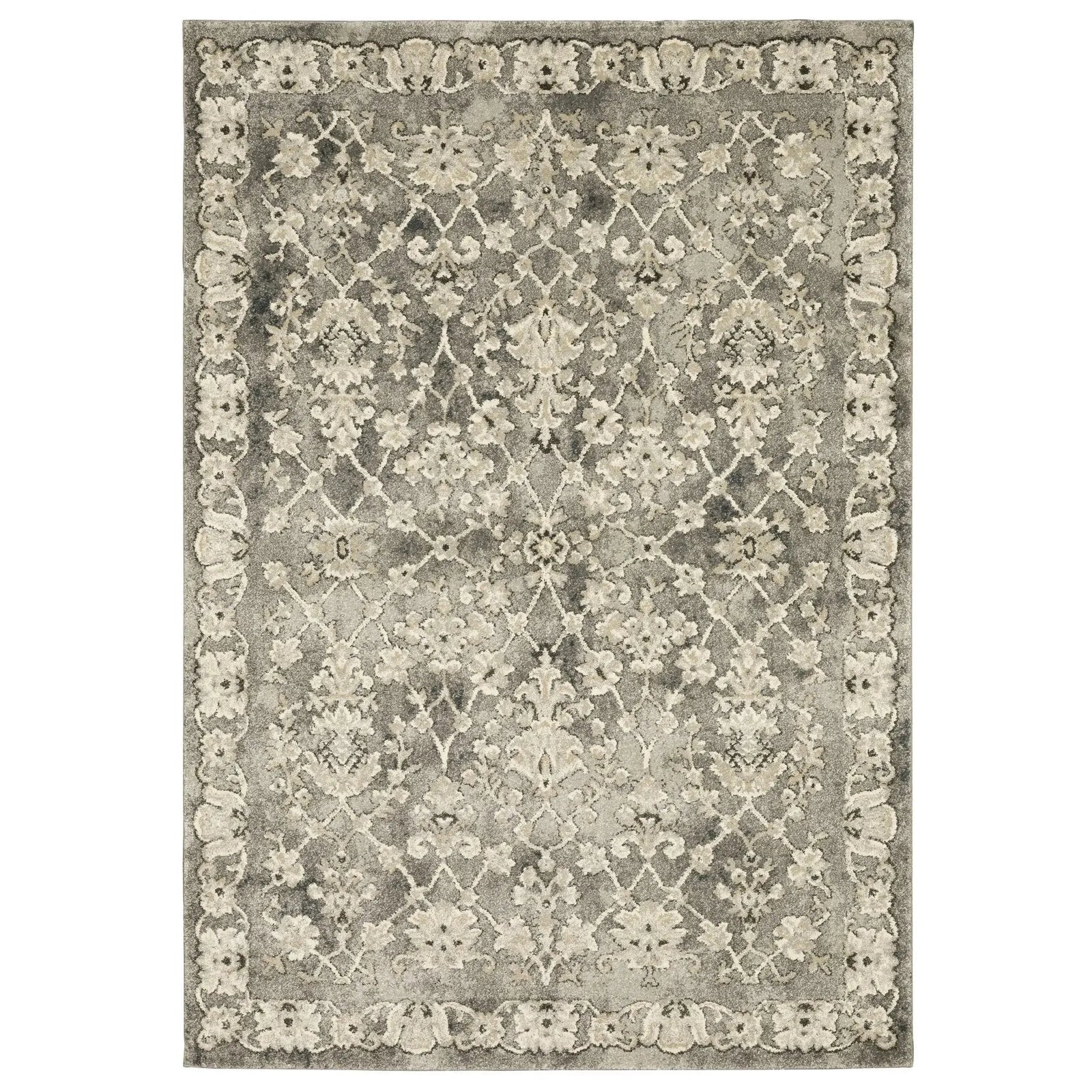 Florence 1002E Grey/Beige Rug