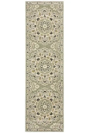 Florence 4334E Green/Ivory Rug
