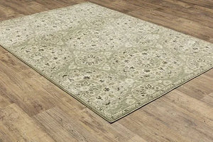 Florence 4334E Green/Ivory Rug
