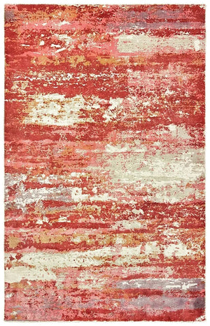 Formations 70004 Pink Red Rug