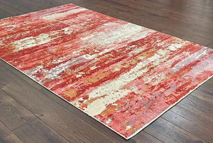 Formations 70004 Pink Red Rug