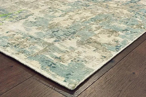 Formations 70007 Blue Green Rug