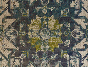 Foster 3760F Teal/Teal Rug
