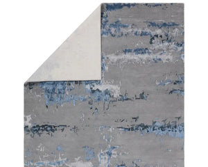 Fragment FRG04 Blue/Silver Rug