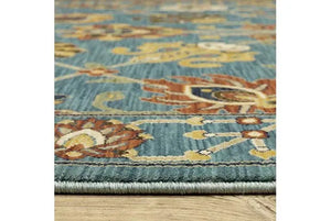 Francesca FR01E Blue/Multi Rug