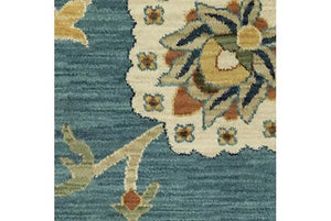 Francesca FR01E Blue/Multi Rug