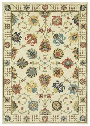 Francesca FR01G Ivory Rug