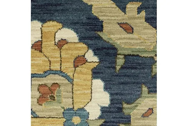 Francesca FR02L Blue Rug