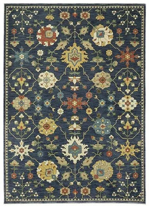Francesca FR02L Blue Rug