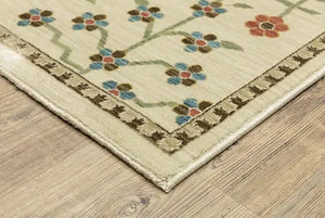 Francesca FR02M Ivory/Multi Rug