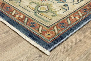 Francesca FR09F Blue/Beige Rug