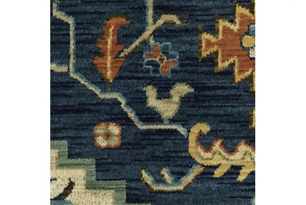 Francesca FR09F Blue/Beige Rug