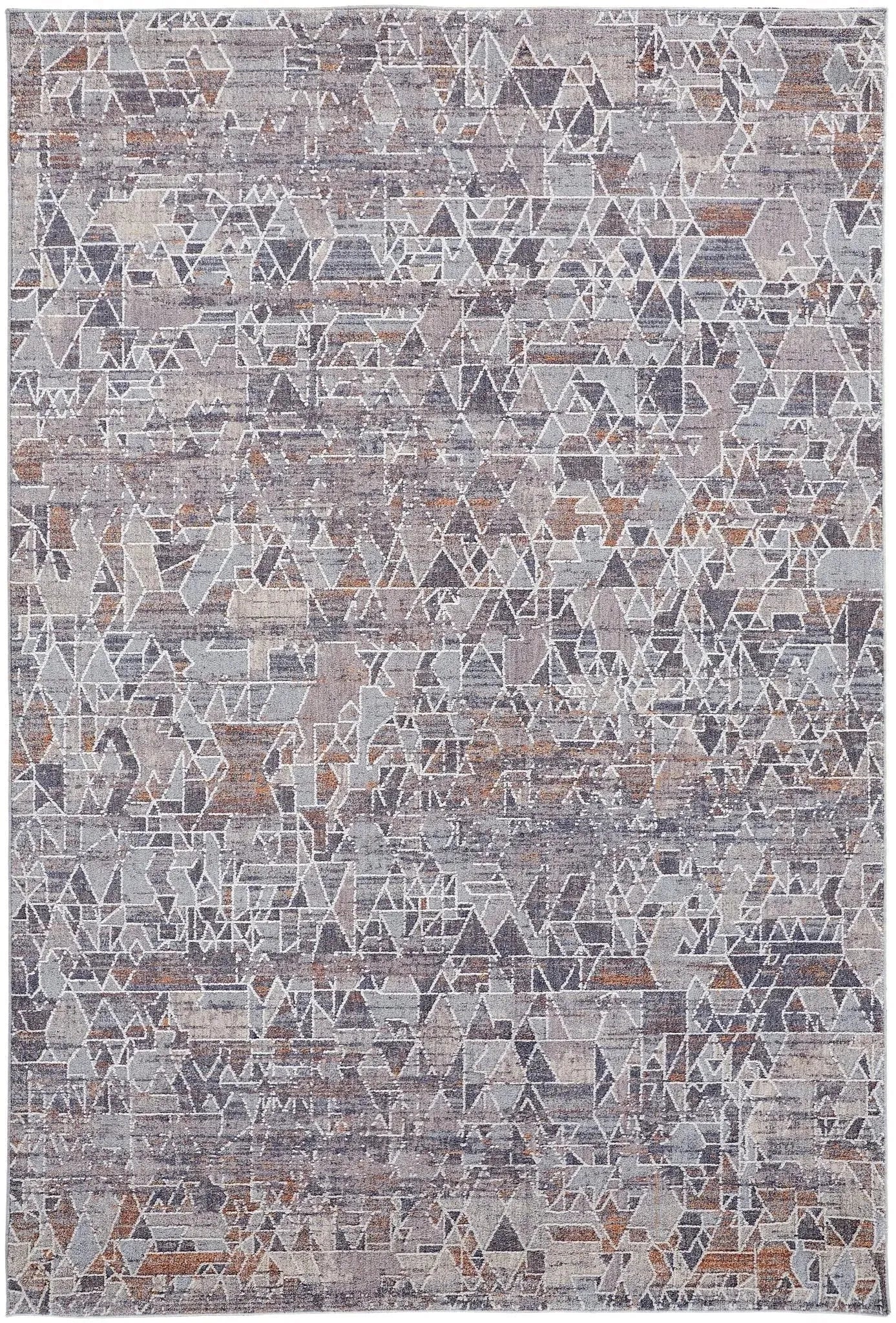 Francisco FRA39CZF Grey/Blue Rug