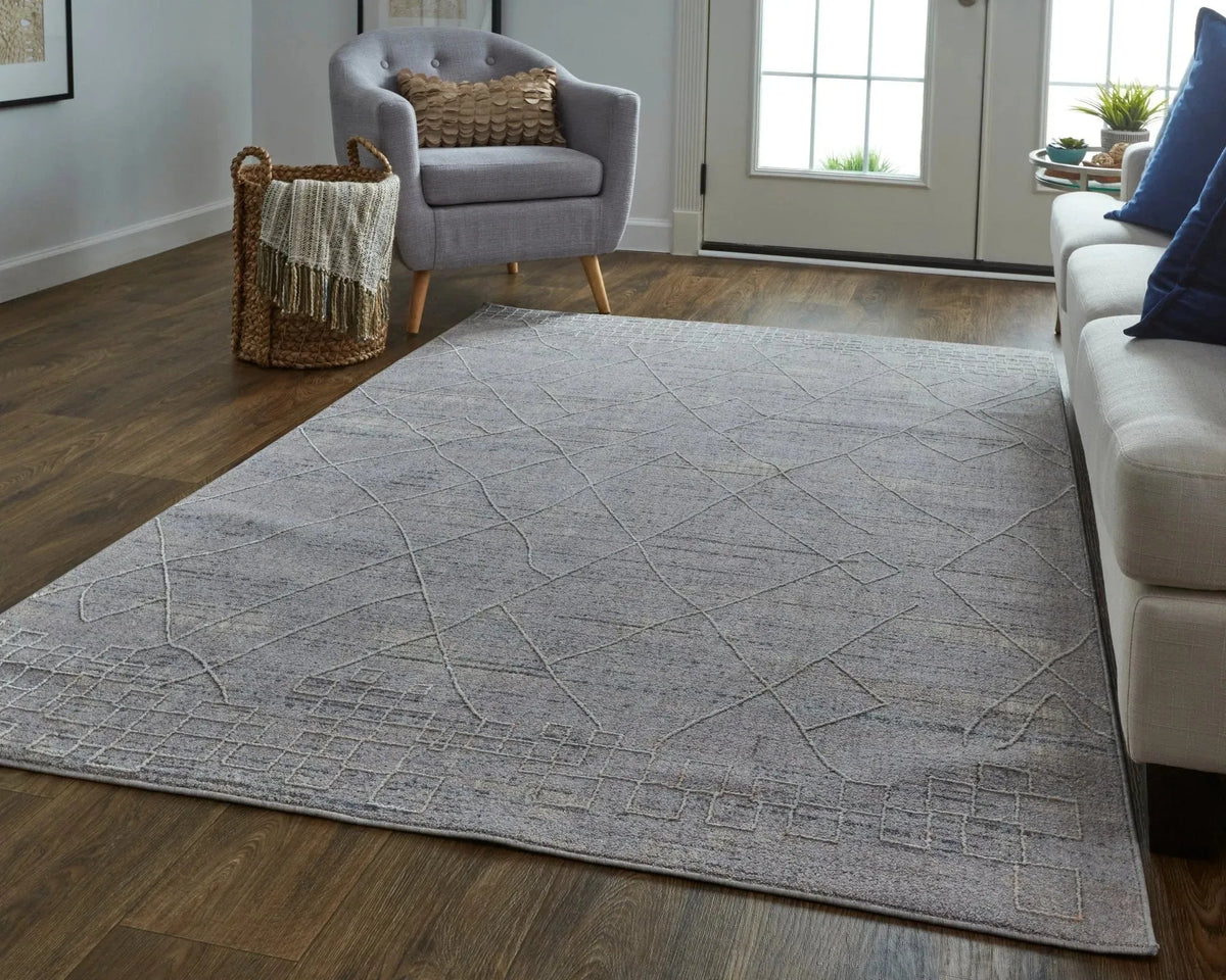 Francisco FRA39FCF Grey Rug