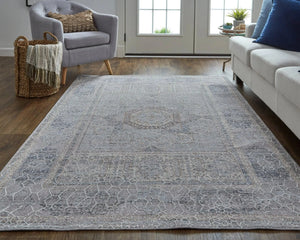 Francisco FRA39FDF Grey/Ivory Rug