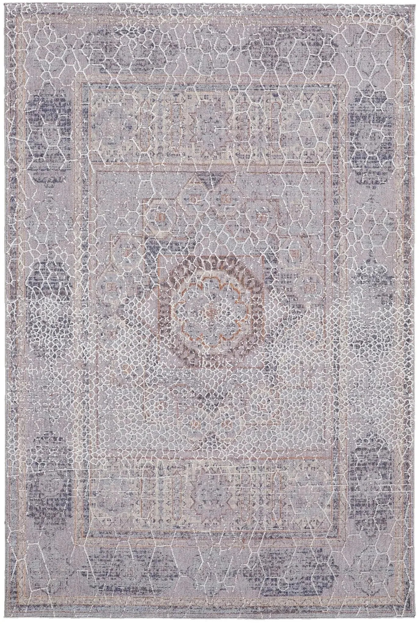 Francisco FRA39FDF Grey/Ivory Rug