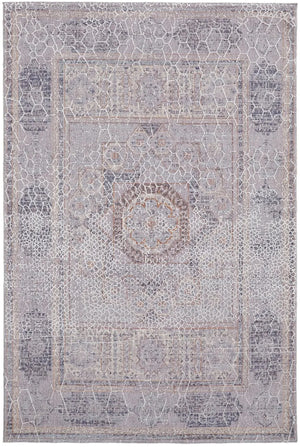 Francisco FRA39FDF Grey/Ivory Rug