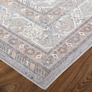 Francisco FRA39GBF Grey/Orange Rug