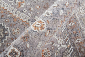 Francisco FRA39GBF Grey/Orange Rug