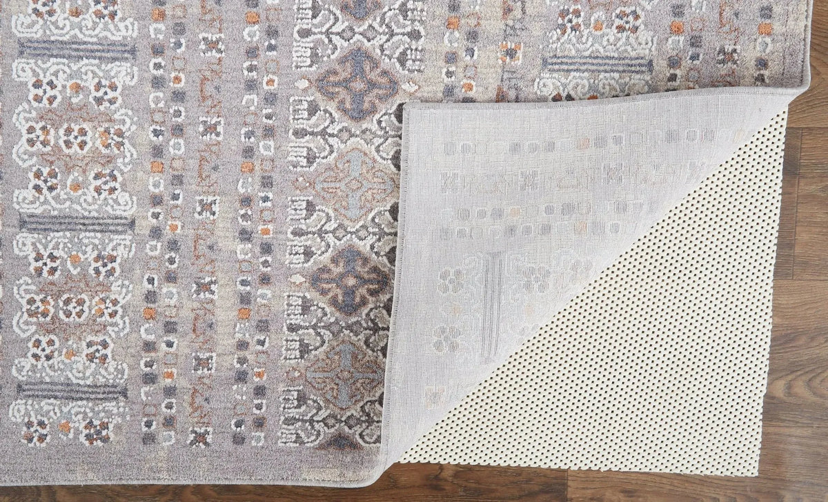 Francisco FRA39GCF Orange/Grey Rug