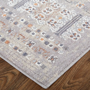 Francisco FRA39GCF Orange/Grey Rug