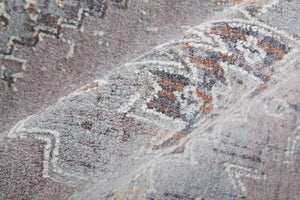 Francisco FRA39GEF Grey/Orange Rug