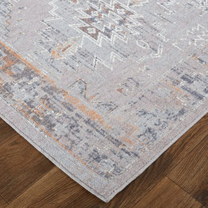 Francisco FRA39GEF Grey/Orange Rug