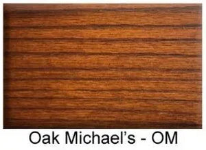 Franklin Oak Panel Bed