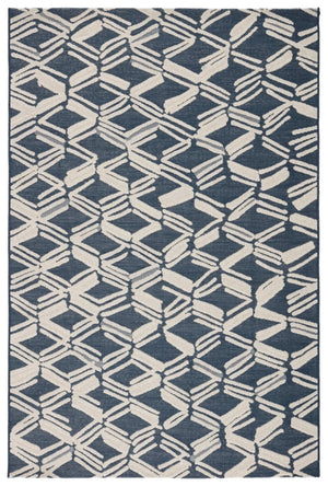 Fresno Fsn07 Caelum Navy/Cream Rug