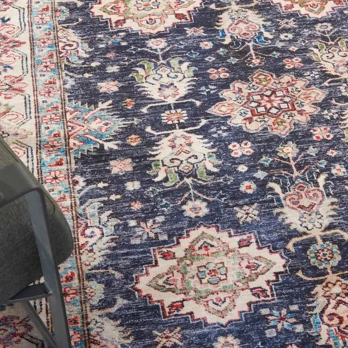 Fulton FUL01 Navy Area Rug