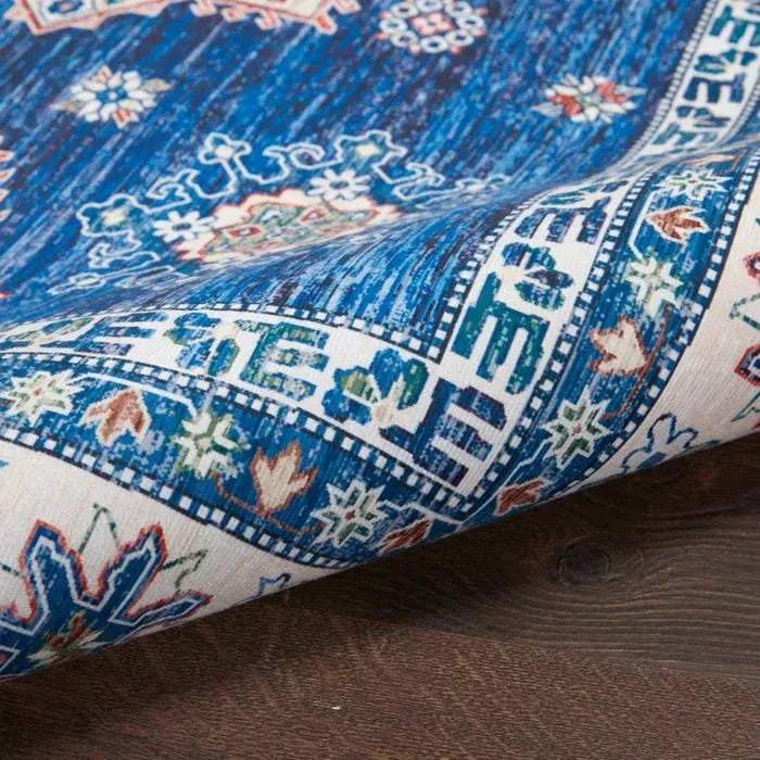 Fulton FUL02 Blue Area Rug