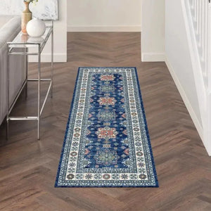 Fulton FUL02 Blue Area Rug