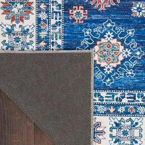Fulton FUL02 Blue Area Rug
