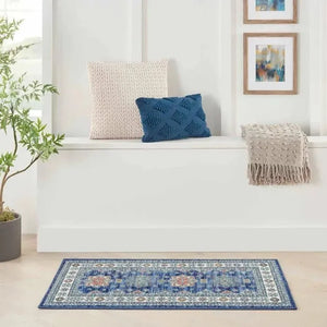 Fulton FUL02 Blue Area Rug