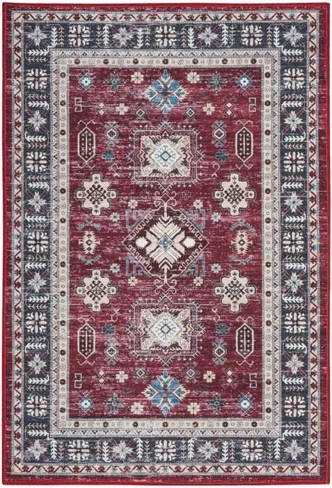 Fulton FUL03 Red Area Rug