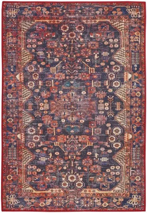 Fulton FUL04 Red Area Rug