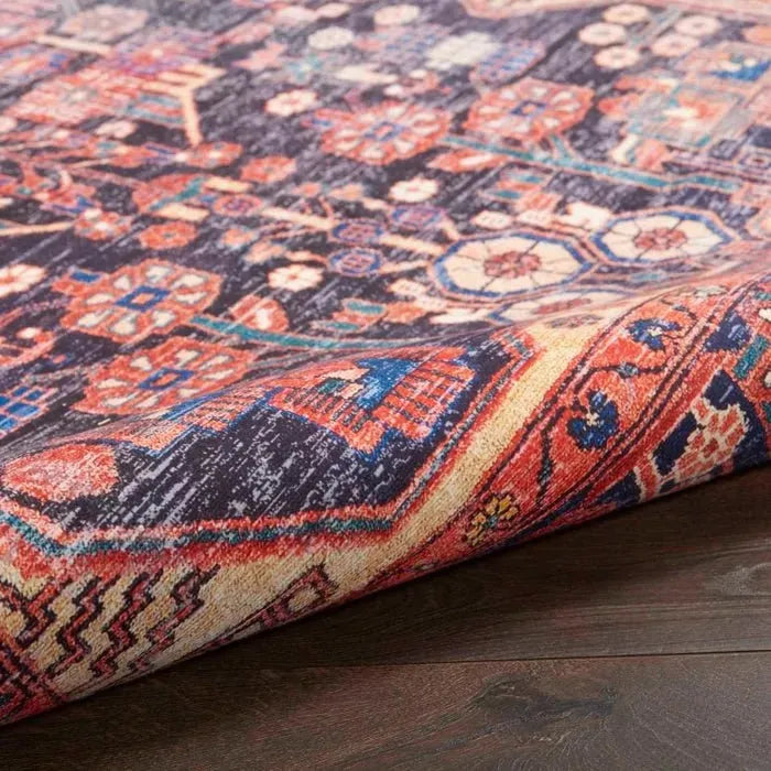 Fulton FUL04 Red Area Rug