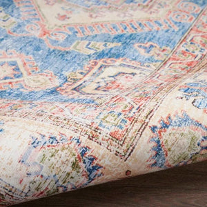 Fulton FUL08 Blue/Ivory Area Rug