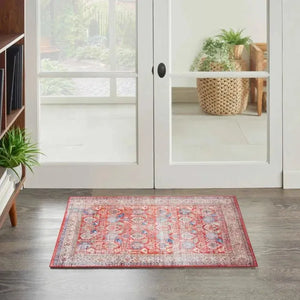 Fulton FUL09 Red Area Rug