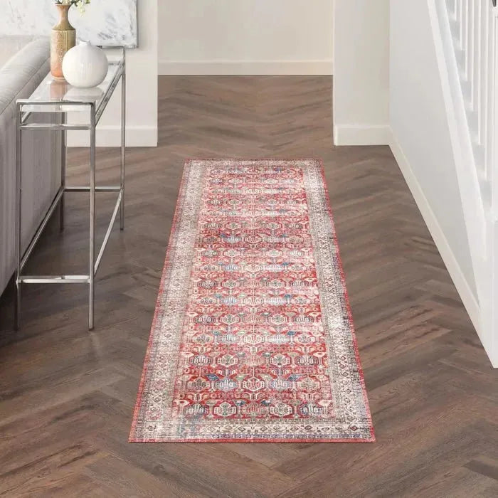 Fulton FUL09 Red Area Rug