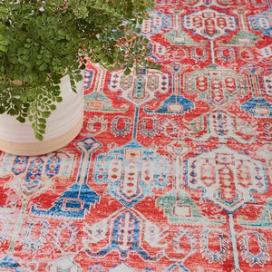 Fulton FUL09 Red Area Rug
