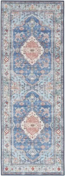 Fulton FUL11 Blue Area Rug