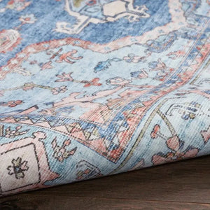Fulton FUL11 Blue Area Rug