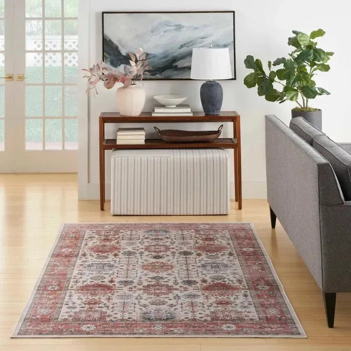 Fulton FUL12 Beige/Multi Area Rug