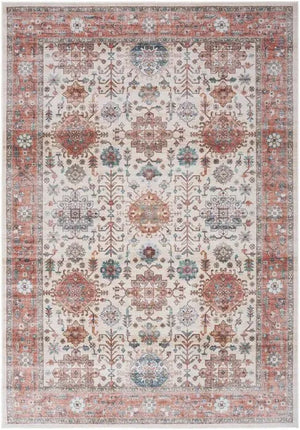 Fulton FUL12 Beige/Multi Area Rug