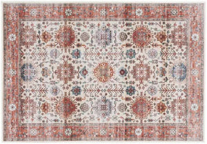 Fulton FUL12 Beige/Multi Area Rug
