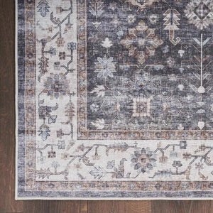 Fulton FUL12 Charcoal Area Rug