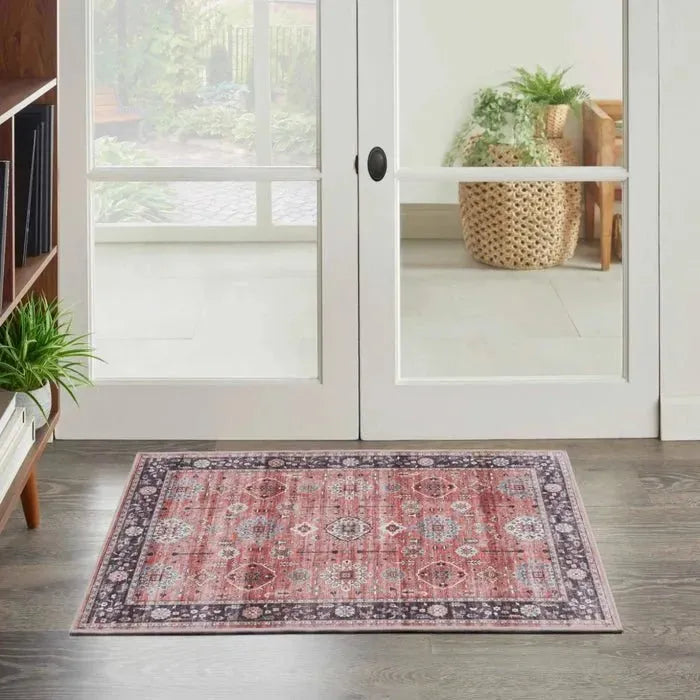 Fulton FUL12 Rust Area Rug