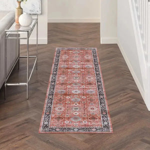 Fulton FUL12 Rust Area Rug